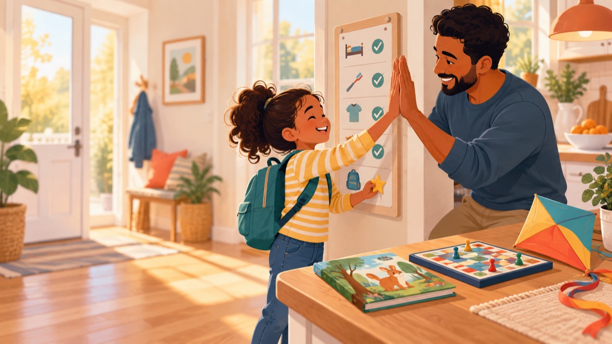 Illustration accompanying a guide to everyday independence